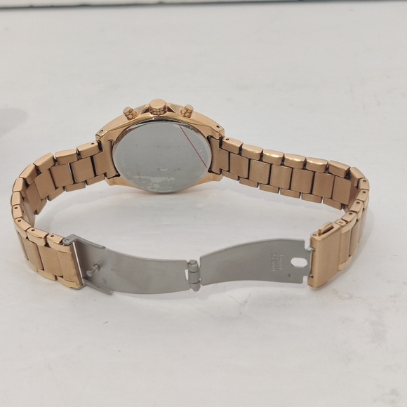 Fossil BQ3036 Rose Gold Dial Rose Gold Stainless Steel Chronograph Women's Watch - Picture 7 of 10
